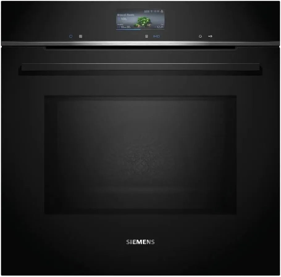 Siemens iQ700 HM736GAB1, Trouby, Smart built- v troubě 60 x 60 cm Černá nerezová ocel, Černá / stříbrná, 60 x 60 cm, 736G
