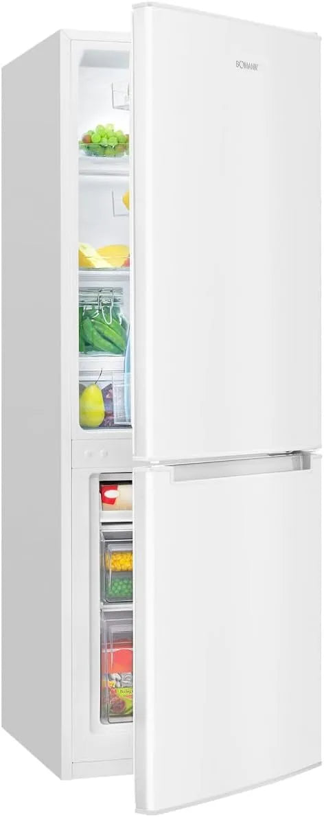 Bomann, Kombinované chladničky s mrazákem, ® lednice s mrazákem, Bílá, 143cm, 40 dB