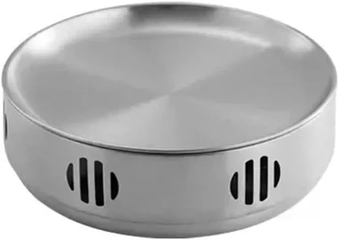 HBDNZMBDLS, Roketa setá / rukola, BBQ gril, kompatibilní s venkovní vaření, nerezové oceli Spirit Cookers, Stříbrná