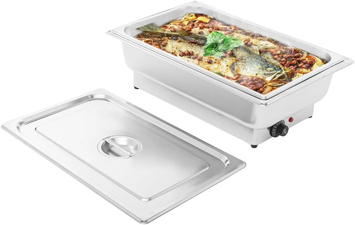 Gaabungky 9L/13.5L, Ohřívače potravin, Chafing Nádobí Buffet Set 9L / 13.5L 600W Prostorné a výkonný tepelný tank, Vícebarevné, 9L, 13.5L, 600W