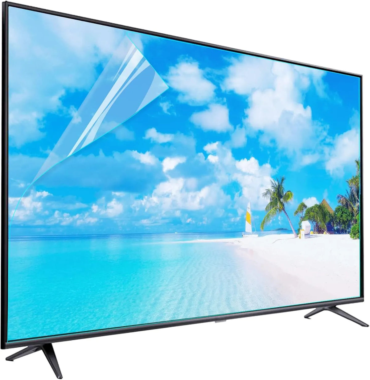 DLAZUM 4K-OLED 48in, Ochranné prvky obrazovky TV, Ochranný film z AntiGlare pro 32- 75 palců, anti- modrá matná fólie pro LCD, LED, Černá, 4K
