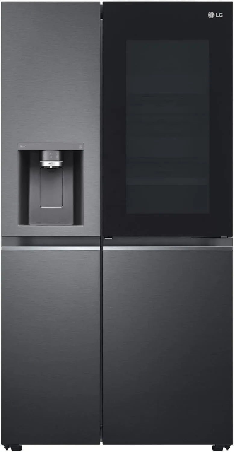 LG GSXB90MCDE, Stroje na drcení ledu, InstaView Side-by-side, Černá, 635V, 913 x 1790 x 735, 635 l, 219 l