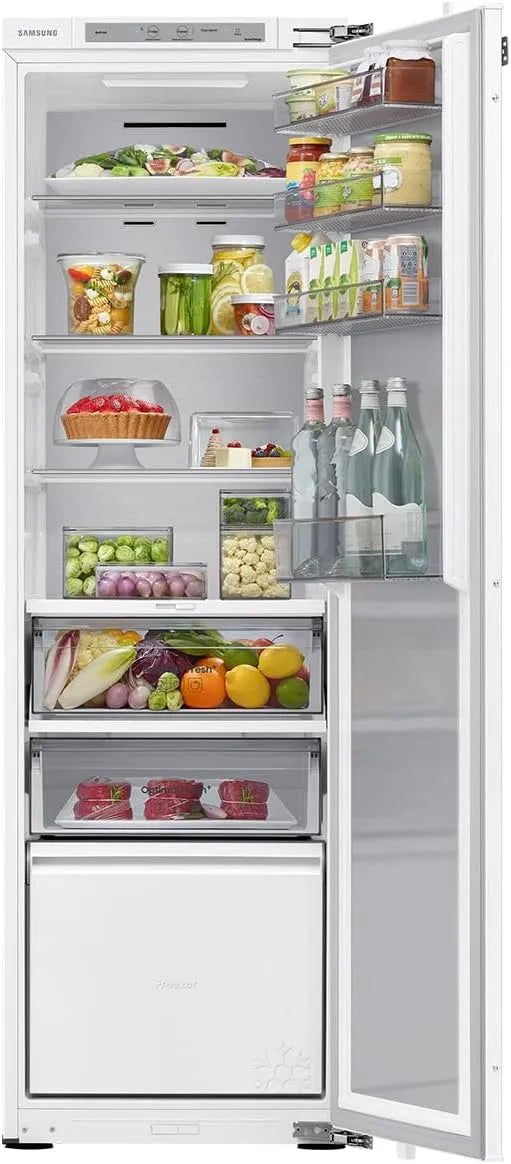 Samsung BRD27713EWW/EF BRD27713EWW, Kombinované chladničky s mrazákem, / EF Built- v ledničce s mrazákem zásuvka, Bílá, 178 cm, 270 l