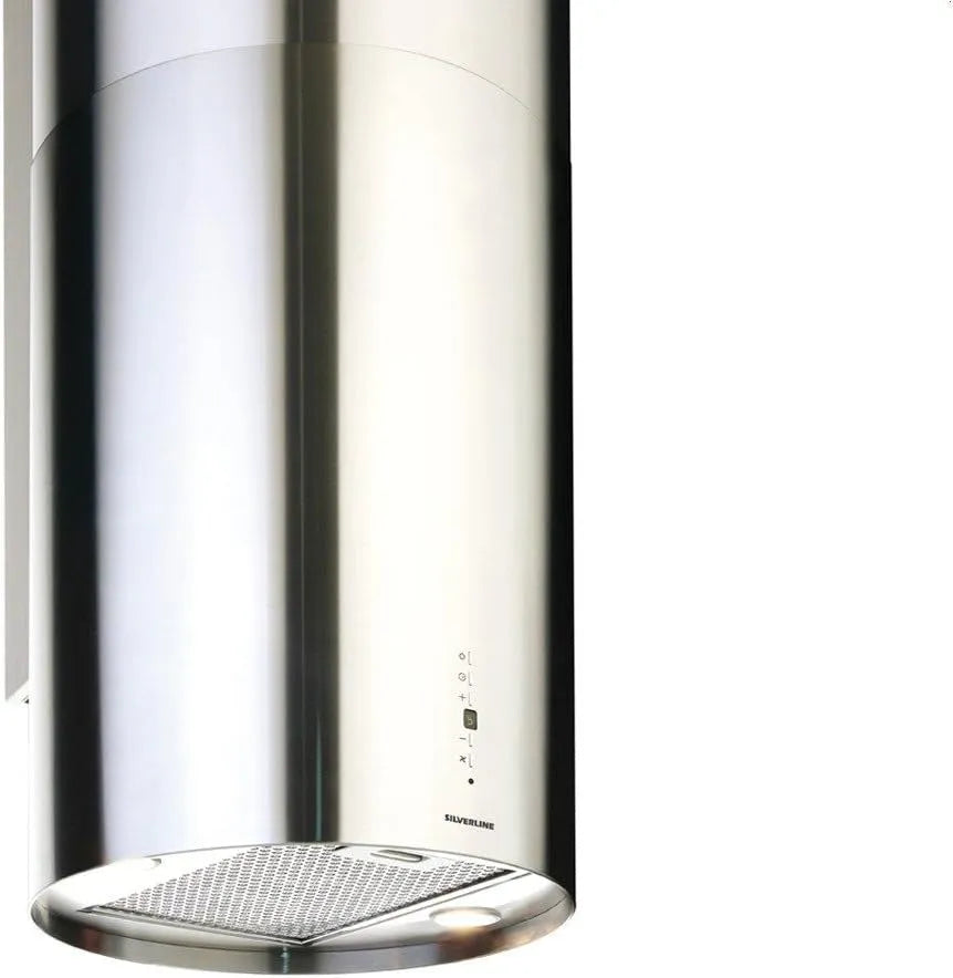 Silverline, Nástěnné digestoře, Polaris Deluxe - POW 485 E nástěnná kapota z nerezové oceli, Stříbrná, 47 dB, 310 W, 50 W, 400 mm