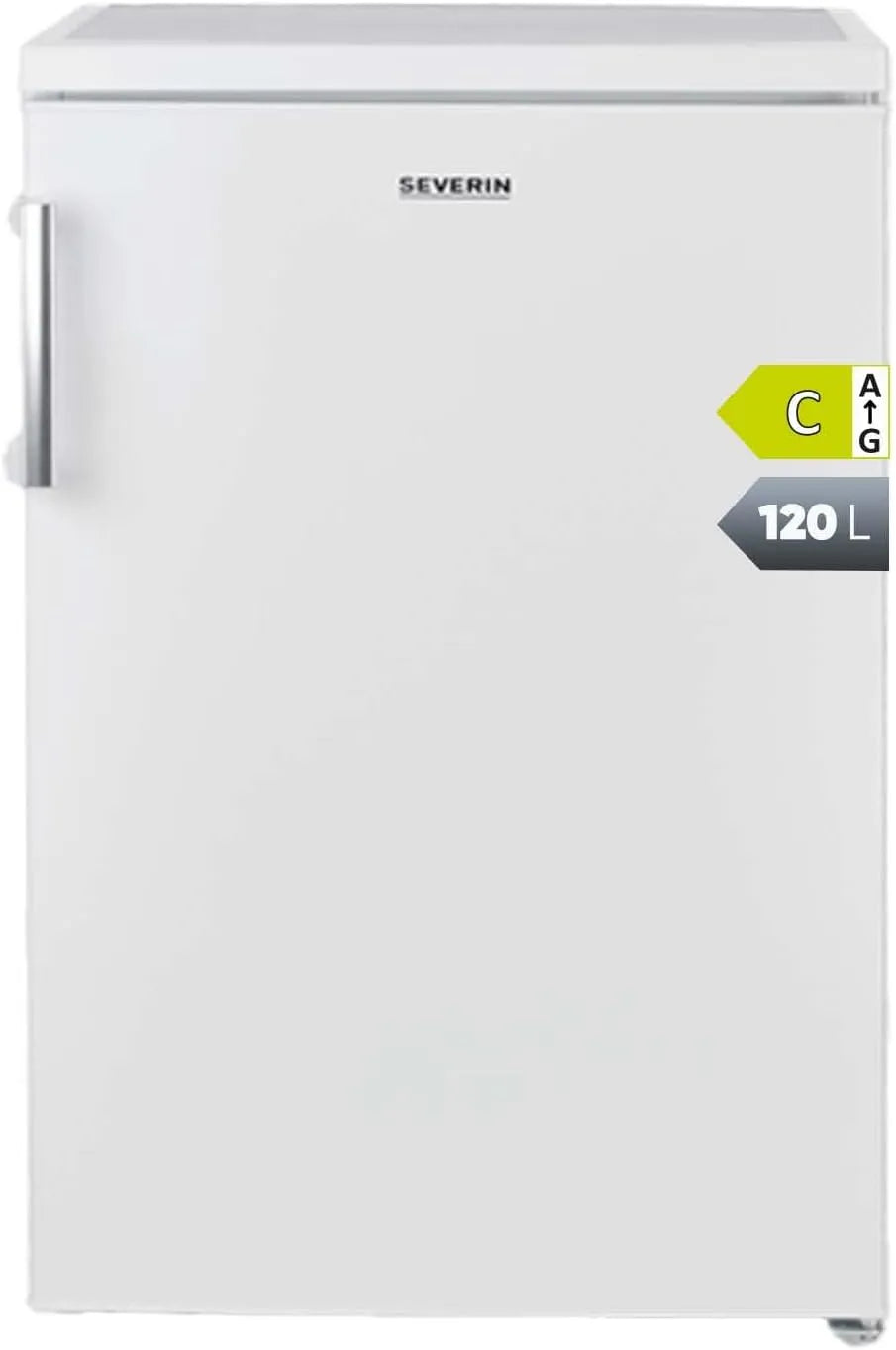 SEVERIN, Chladničky, tabulka lednice 8847 120l bílá, 120l, 13 l, 39 dB, 37 dB