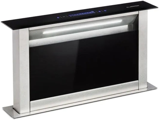 Klarstein, Stolní pokrývky hlavy, Clearstein Royal Flush Eco rozsah kapuce 60 cm - A + + energetická účinnost, 604, Stříbrná, 60 cm, 51 dB