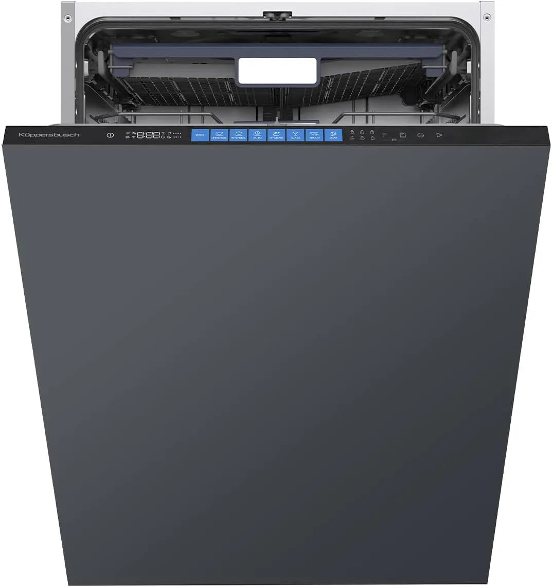 Küppersbusch K-Series.5, Myčky nádobí, 60 cm, G 6594.0v Plně integrovaná myčka nádobí, Stříbrná, 6594.0v