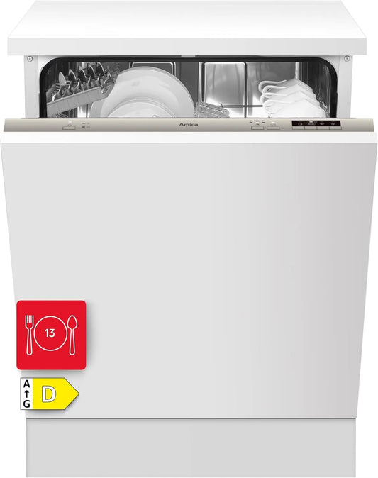 Amica, Stolní myčky nádobí, Built- in Myčka nádobí 13 Vlastní-Made stropy OpenDry EGSPV 593 911, Stříbrná, 13 V
