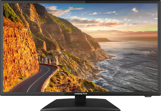 Camping First, Přenosné televizory, 22 ′ 'Smart TV V2 - TV, 54, 6 cm, 12 voltů - černá, 12 v, 4.2 l, 24 V
