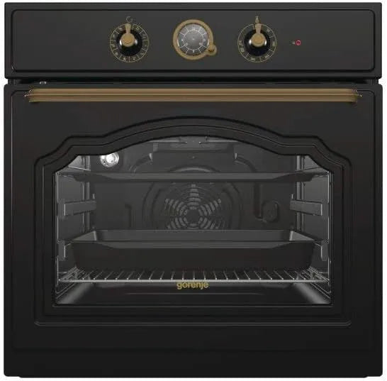 Gorenje BO7732CLB, Trouby, Classico built- in troube, Černá / stříbrná