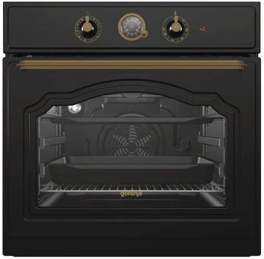 Gorenje BO7732CLB, Trouby, Classico built- in troube, Černá / stříbrná