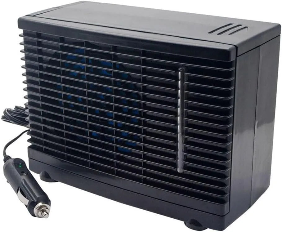 SPORTARC, Mobilní klimatizace, 12V Klimatizace Přenosný dům & auto Chladič ventilátor voda led Klimatizace, Bílá, 12V, 150mm, 200 x 110 x 150 mm