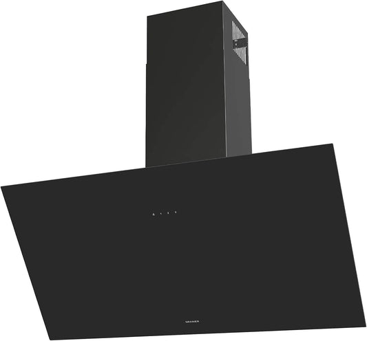 Oranier, Nástěnné digestoře, Oranžová bezhlavá kapota 90 cm černá - dokovací kapota s ovládáním dotyku, Černá, 90 cm, 896 mm, 402 mm, 367 mm