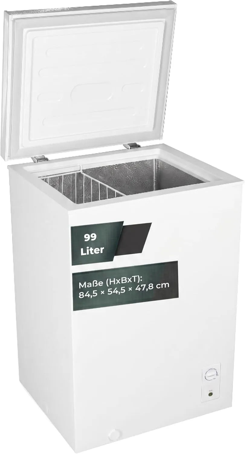 YUNA, Truhlicové mrazničky, FROSTER 100 D Mrazicí box, Černá, 99 l, 134 kW, 5 x 54, 5 x 47