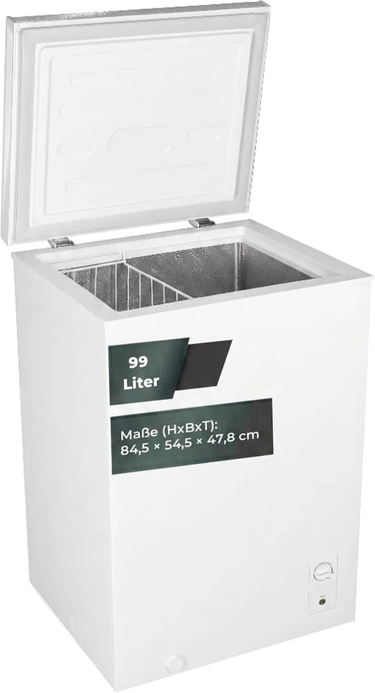 YUNA, Truhlicové mrazničky, FROSTER 100 D Mrazicí box, Černá, 99 l, 134 kW, 5 x 54, 5 x 47