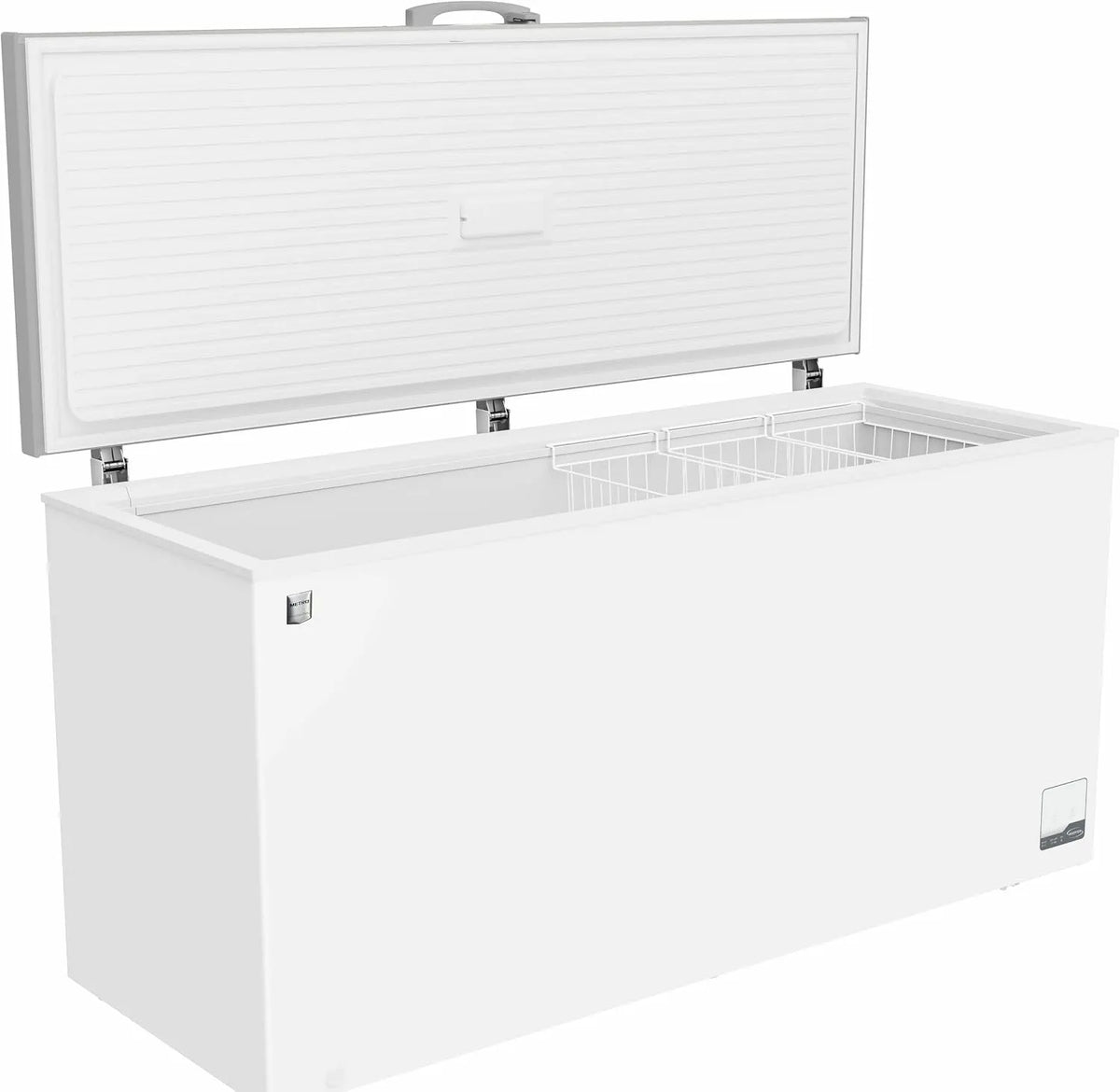 METRO Professional GHF2700S, Truhlicové mrazničky, METRO Profesionální mrazák, 700 L, 125 W, mrazák, 3 skladovací koše, zámek, Bílá