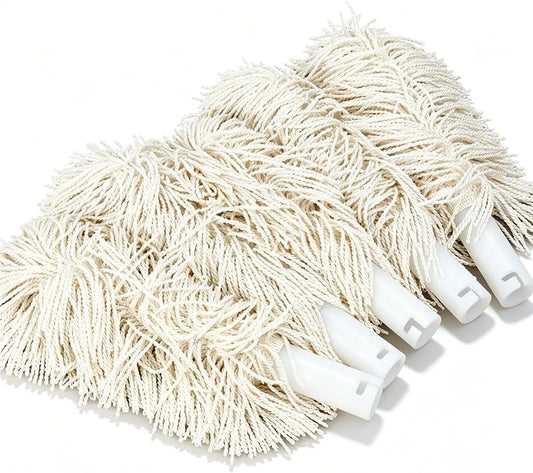 Generic, Myčky skla, 5er Skleněné lešticí stroje kartáče, profesionální mikrovlákna pro komerční, Bílá, 4 v, 6 v