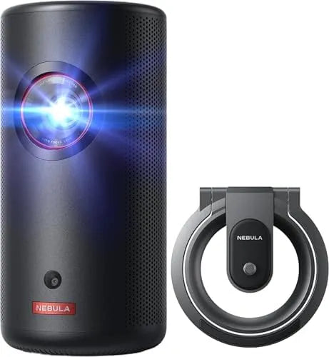 NEBULA, Projektory, podle Anker Capsule 3 Laser GTV Beamer & skládací stojan (Bunch), Černá, 3 L, 900 g, 8W, 95g