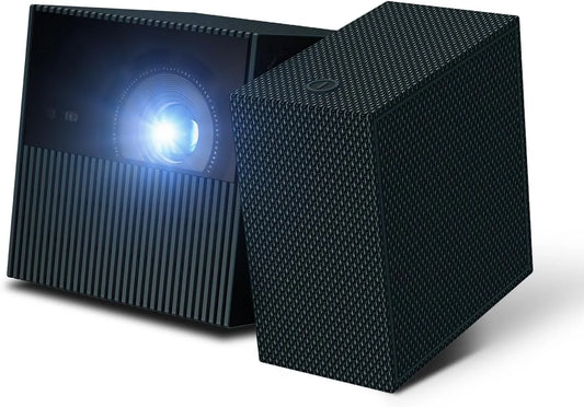 TCL, Projektory, PlayCube DLP Mini Beamer 4K s baterií, 750 ISO Lumen, Integrovaný oficiální, Černá, 4K, 15 × 9, 7 × 9, 7 cm