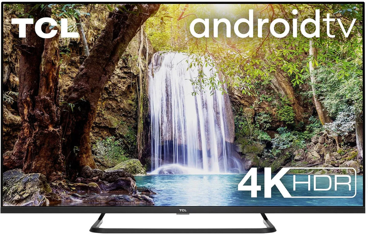 TCL 65EP680, Přenosné televizory, TV 165 cm (65 palců) Smart TV (4K UHD, Android TV, Prime Video, HDR 10 +, Wide, Černá, 165 cm, 4K, 3840 x 2160