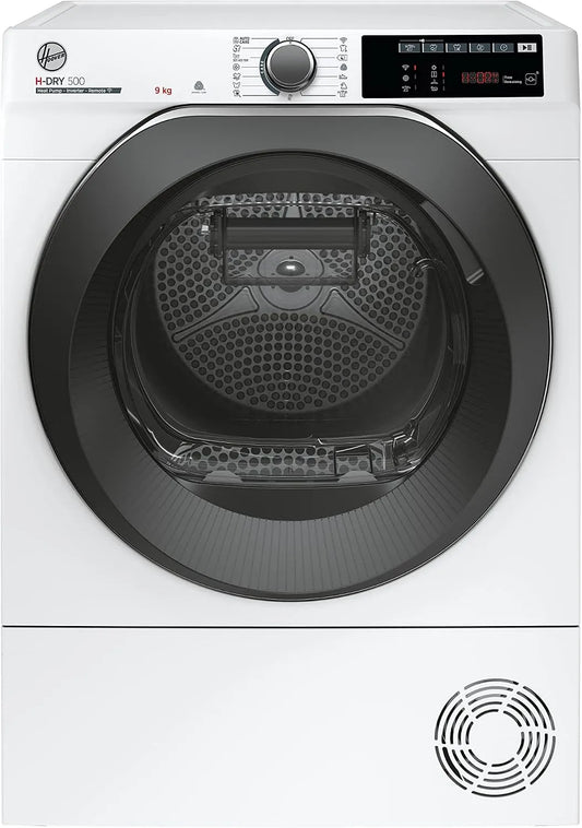 Hoover H9A3TCBEXS-S HEA3TCBEXS-S, Sušičky s tepelným čerpadlem, Kondenzační sušička, Černá, 9 kg, 6 × 85 × 58, 5 cm, 125 l