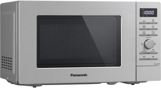 Panasonic NN-S29KSMEPG, Samostatné mikrovlnné trouby, NN- Solo mikrovlnná trouba (800 W, 20 l), nerezová ocel, stříbrná, 800 W