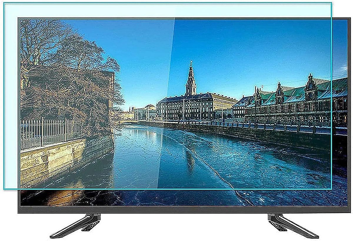 SaryEdge 75-Zoll-Displays, Ochranné prvky obrazovky TV, Protireflexní ochranný film pro televizory a stolní počítače, blokovací filtry, Černá