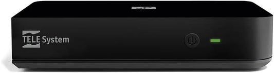 TELE System HDR10 DVB-T2, TELEvizory, +HLG TELE systém UP T2 4K: Decoder Digital Terrestre Android TV Ultra HD, Černá, 4K, 50 Hz