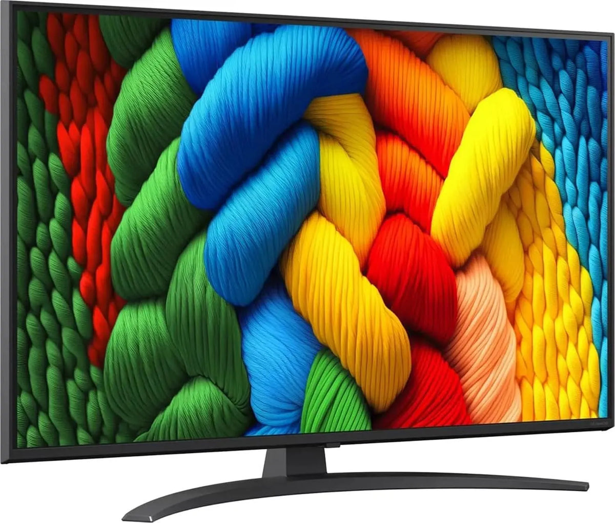 LG Gen8 55NANO81A6A.API, Přenosné televizory, Smart TV 55 palců 4K Ultra HD LED displej nanocell systém Webos Processor A7, Černá, 4K, 7 G