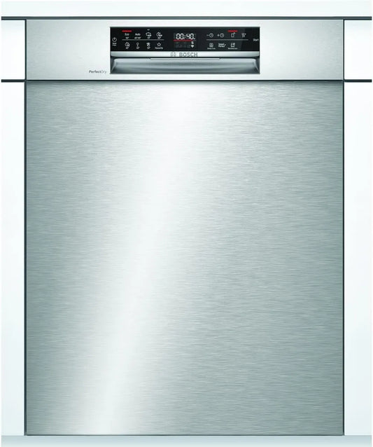 Bosch kWh/100 SMU6ZCS49E, Myčky nádobí, 60 cm, ová řada 6 sub- myčky nádobí / C / 60 cm / nerezová ocel / 75 kWh / 100 cyklů /, Stříbrná