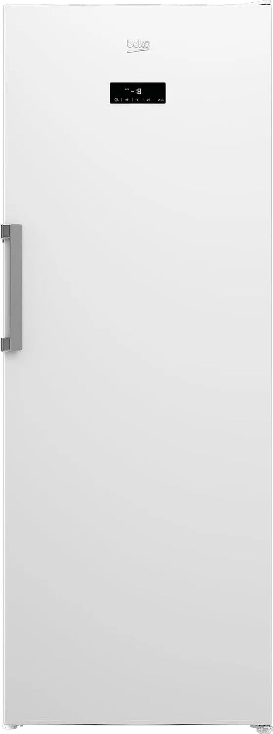Beko RFNE448E55W, Mrazničky, mrazák, 404 l netto objem, bez mrazu, rychlá funkce mrazáku, multifunkční, Bílá, 55W, 404 l, 36 dB, 38 dB