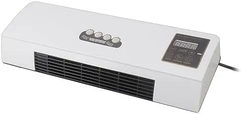 KIMISS, Odpařovací chladiče, 1800 W montáž stěn, přírodní vítr a topení, PTC topení s dálkovým ovládáním, Černá, 1800 W, 220 V, 1980g, 4 l