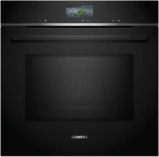 Siemens iQ700 HM736GAB1, Trouby, Smart built- v troubě 60 x 60 cm Černá nerezová ocel, Černá / stříbrná, 60 x 60 cm, 736G