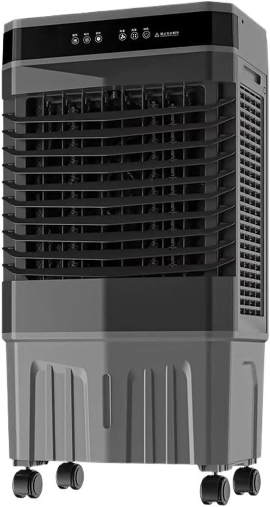 Generisch 3-in-1, Mobilní klimatizace, Přenosná klimatizace, 120 ° oscilace, 50L vodní nádrž, 12H časovač, dálkové, Bílá, 50L, 0, 57 kW