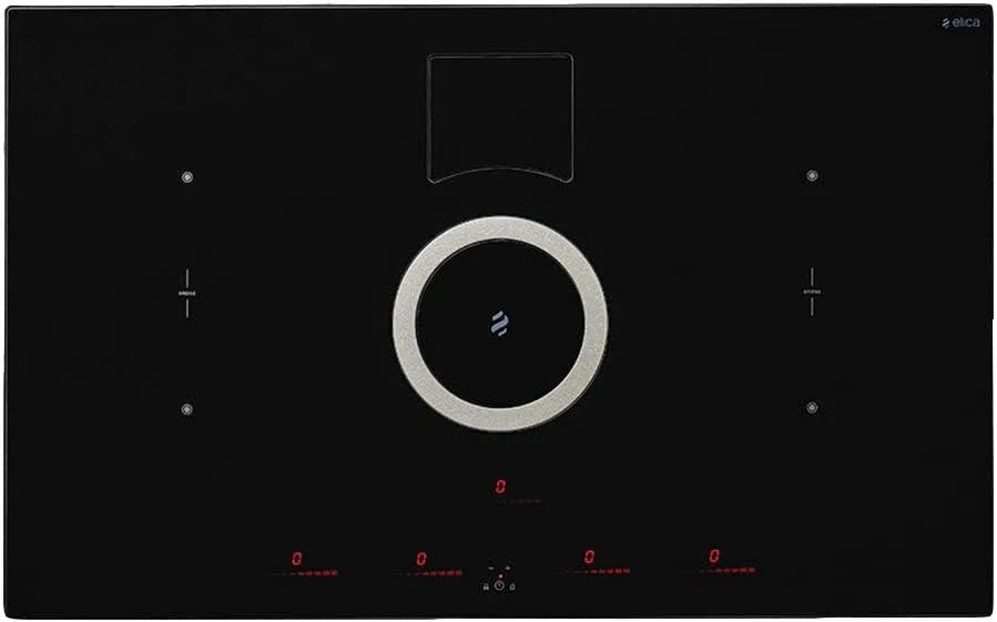 Elica BL/F/83 PRF0146210, Varné desky, NikolaTesla Switch indukční sporák s odsávačem par BL / F / 83 A +, Černá