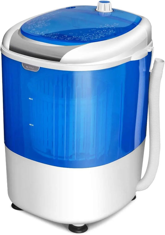 COSTWAY, Přenosné pračky, Kostwayská cestovní pračka, mini pračka se sušičkou, kempingová pračka s, Bílá, 2, 5kg, 170 W
