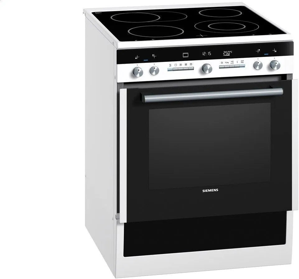 Siemens HC854283, Sporáky, Standstadt / A -30% / / bílá / activeClean / Hotair EcoPlus, Bílá
