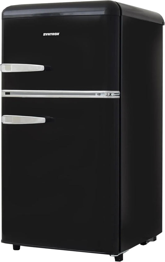 Syntrox Germany, Minichladničky, Syntrox Německo 81 l Retro lednice, Bílá, 81 l, 2 l, 208 kW