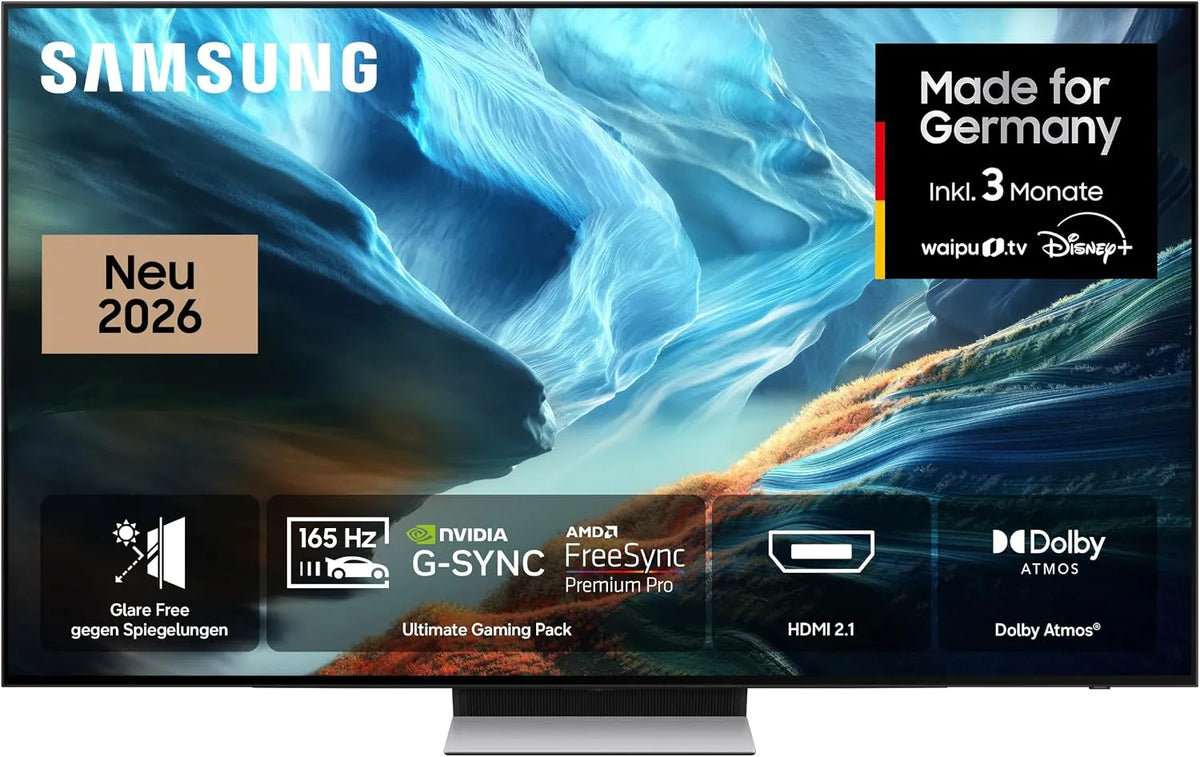 Samsung S90H, OLED displeje, OLED 4K 83 palců (210 cm), UHD TV, antireflexe s Glare Free, OLED HDR +, Ultimate, Černá, OLED, 4K, 210 cm, 165Hz