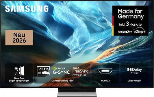 Samsung S90H, OLED displeje, OLED 4K 83 palců (210 cm), UHD TV, antireflexe s Glare Free, OLED HDR +, Ultimate, Černá, OLED, 4K, 210 cm, 165Hz