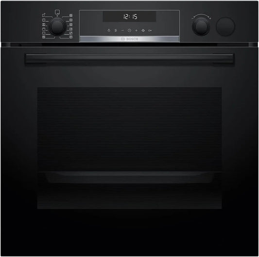 Bosch 3D-Hei HRG578CB7, Trouby, série 6, Smarter Built- in Pečení Pečicí trouba s Parní asistencí 60 x 60 cm, Černá / stříbrná, 60 x 60 cm