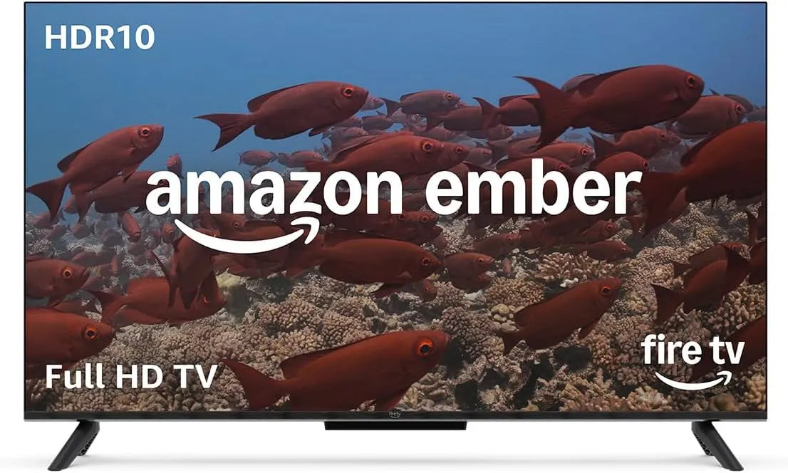 Amazon 40-Zoll-Smart-TV 2-Serie, Ember 2 série s Fire TV (nejnovější generace), 40palcový chytrý TV v HD s Alexa, Černá, Full HD