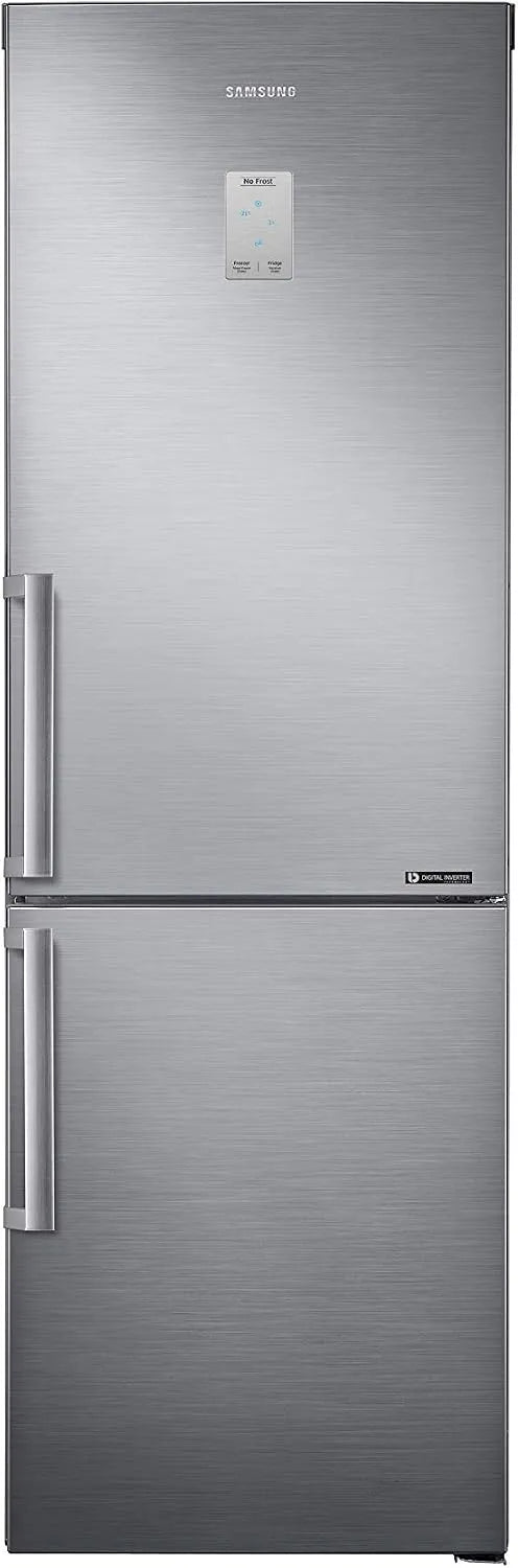 Samsung RB33J3515S9/EF RB33J3515S9, Kombinované chladničky s mrazákem, Elettrodomestii / EF Combi Lednice Smart, 328 l, nerezová ocel, Stříbrná