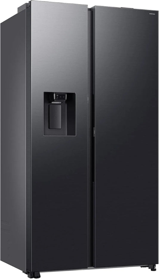 Samsung RS80F64KEFEF RS80F64KEF, Kombinované chladničky s mrazákem, boční chladič, mrazák, AI lednička s mrazákem, 178.4 cm, 640 l, zásobník ledu /