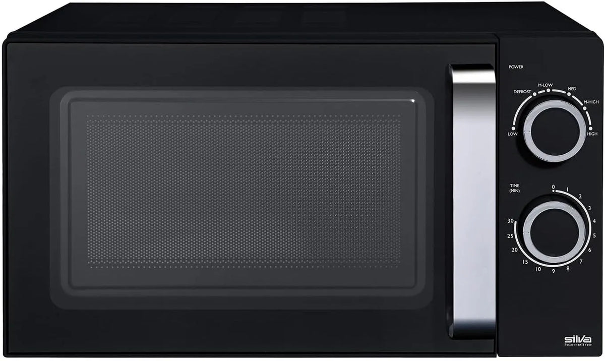 Silva Schneider, Mikrovlny, Mikrovlnná MW-C 25.2 bez točny - 700 Watt, 20 litrů kuchyňského prostoru, Černá, 700 W, 20 l