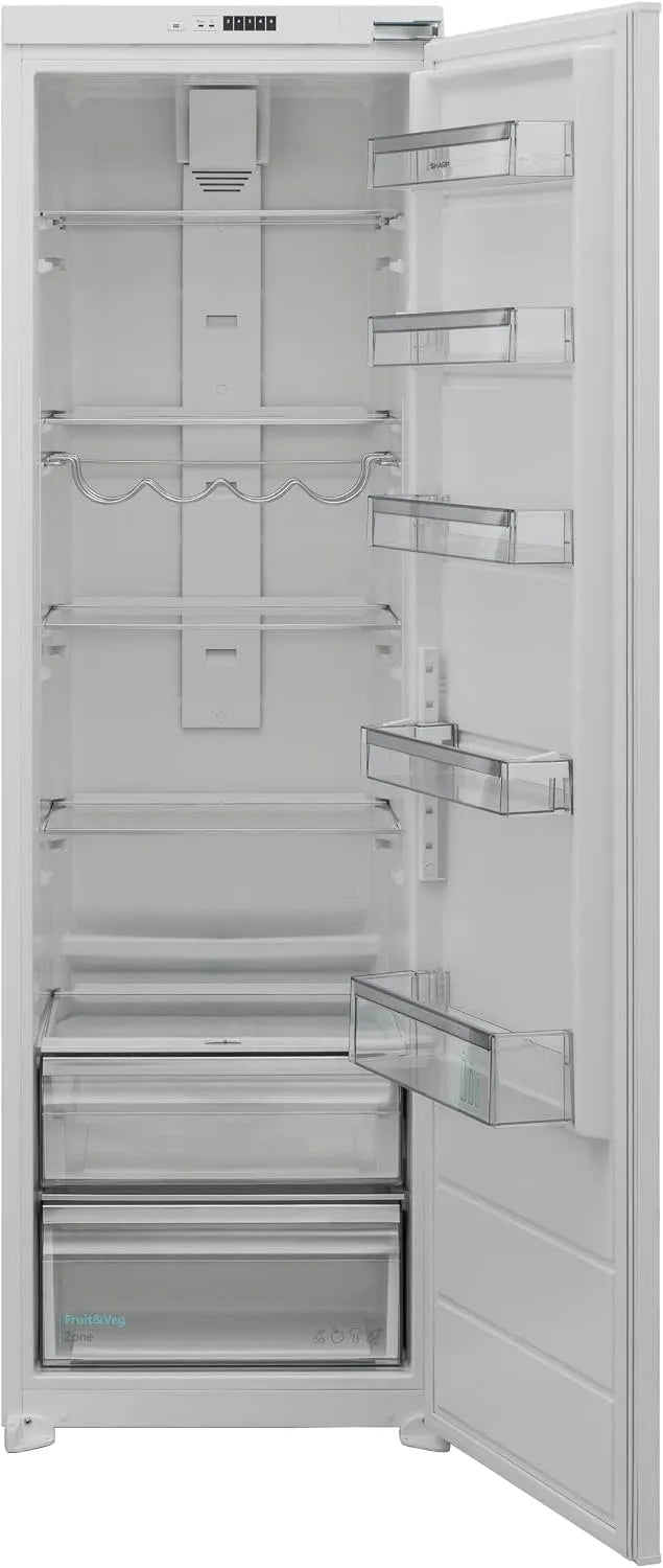 SHARP 178er SJ-LD300E00X-EU, Kombinované chladničky s mrazákem, SJ-LD300E00X- EU built- in lednice pro 178 niche (EEK D, 294 L, 39 dB), (zelenina
