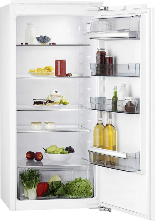 AEG SKE612F1AF, Chladničky, built- in lednice / 1225 mm / 203 L / Pevné dveře / F, Bílá, 1225 mm, 203 L, 25 kg, 202 l