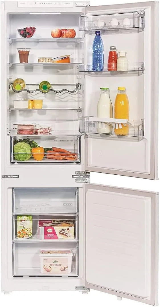 Wolkenstein WKG257.4NF, Kombinované chladničky s mrazákem, EB built- in chladničky - mrazák kombinace 246l Cool 63l Freeze LED lednice, Bílá, 246l