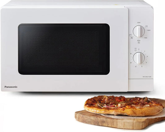 Panasonic NN-GM21QWEPG, Mikrovlnné trouby s grilem, NN- 20L kompaktní mikrovlnná trouba s grilem, 800 W, přízi combi, 5 úrovní, Bílá