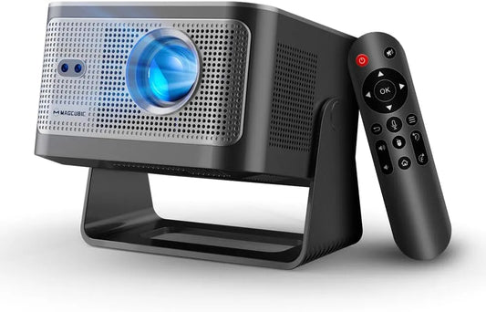 Magcubic 4K/8K 1080P, Projektory, Magkubický mini Beamer 4K / 8K Podporováno - Původní projektor Přenosný, Černá, 4K, 8K, 2G, 16G
